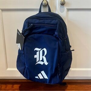 Adidas Defender 5 Navy Blue Backpack Rice University